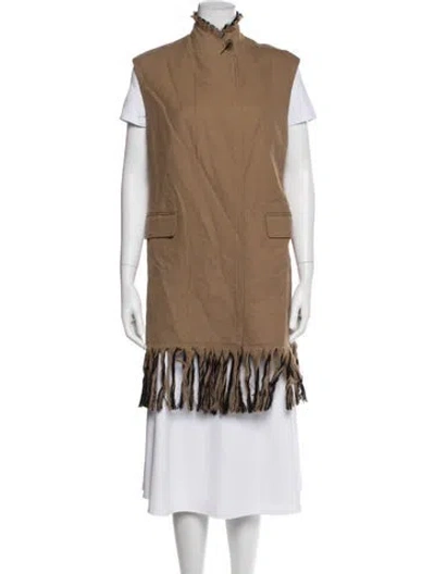 Pre-owned 3.1 Phillip Lim Wool Vest In Multi