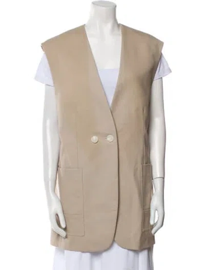 Pre-owned 3.1 Phillip Lim Wool Vest W/ Tags In Neutral