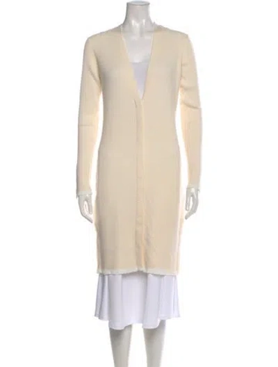 Pre-owned 3.1 Phillip Lim Wool V-neck Sweater In Neutral