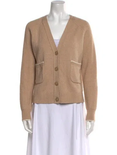 Pre-owned 3.1 Phillip Lim Wool V-neck Sweater In Neutral