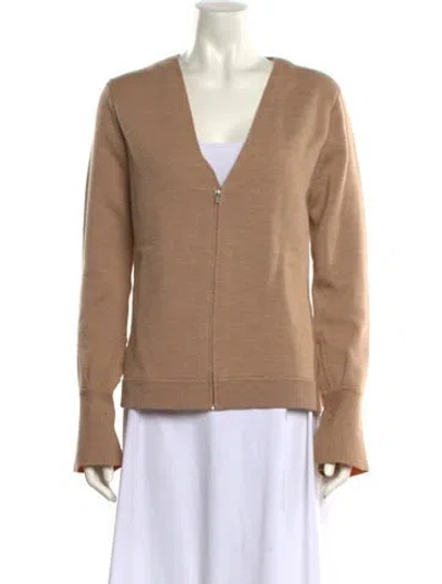 Pre-owned 3.1 Phillip Lim Wool V-neck Sweater In Neutral