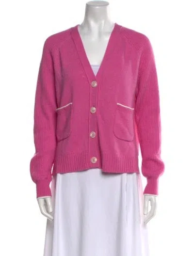 Pre-owned 3.1 Phillip Lim Wool V-neck Sweater In Pink