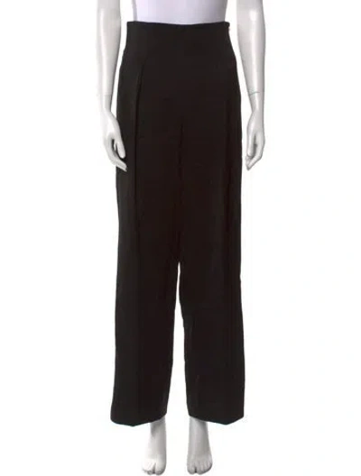 Pre-owned 3.1 Phillip Lim Wool Wide Leg Pants In Black