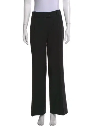 Pre-owned 3.1 Phillip Lim Wool Wide Leg Pants In Black
