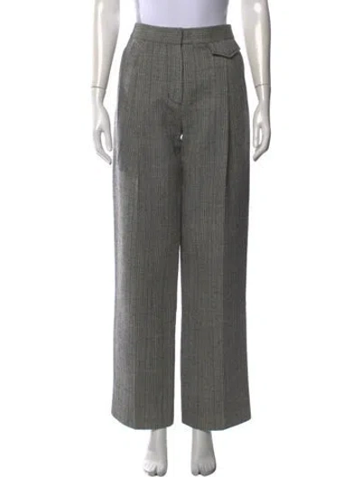 Pre-owned 3.1 Phillip Lim Wool Wide Leg Pants In Black