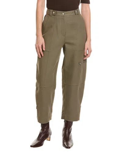 3.1 Phillip Lim Wool-blend Utility Relaxed Tapered Pant In Ar301-army