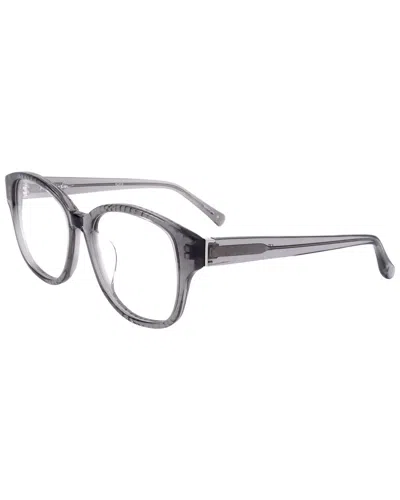 3.1 Phillip Lim X Linda Farrow Unisex 52mm Optical Frames In Gray
