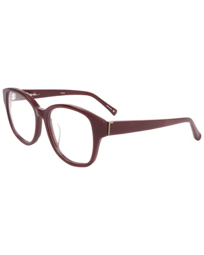 3.1 Phillip Lim X Linda Farrow Unisex 52mm Optical Frames In Transparent