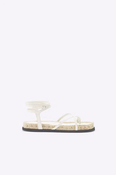 3.1 Phillip Lim Yasmine - Strappy Espadrille In White