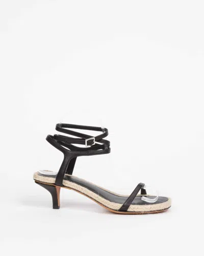 3.1 Phillip Lim Yasmine 50mm Espadrille Heel In Black