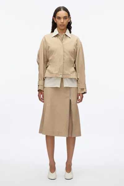 3.1 Phillip Lim Long-sleeved Casual Jacket In Nude
