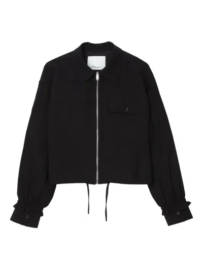 3.1 Phillip Lim Zip-fastening Blouse In Black