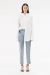 3.1 Phillip Lim Zippered Denim Pant In Indigo