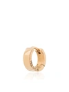 Le Gramme 18k Yellow Gold La 1.9g Polished Ribbon Hoop Earring In Gold