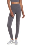 Girlfriend Collective High Waist Full Length Leggings In Smoke