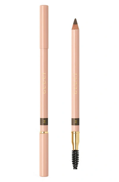 Gucci Crayon Définition Sourcils Eyebrow Pencil 6 Noir 0.04 oz/ 1.19 G In 4 Brun