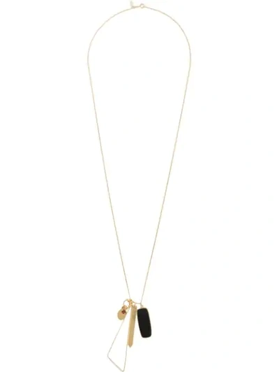 Wouters & Hendrix Midnight Children Long Necklace In Gold
