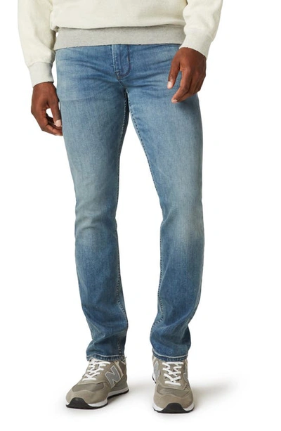 Hudson Blake Straight Slim Jeans In Houston In Pacific