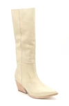 Golo West Boot In Off White Vintage Calf