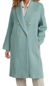 VINCE DOUBLE BREASTED OVERSIZED COAT,VINCE50755