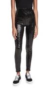 Commando Sequin Leggings In Black