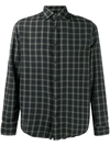 Deperlu Thomas Checked Cotton Shirt In Green