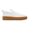 BOTTEGA VENETA WHITE 'THE QUILT' trainers