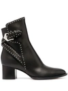 GIVENCHY ELEGANT MID-HEEL ANKLE BOOTS
