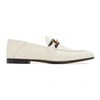 Gucci Women's Loafer With Web In White
