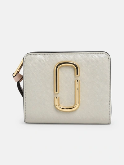 The Marc Jacobs Marc Jacobs Snapshot Leather Id Wallet In Coconut Multi