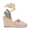 FENDI MULTICOLOUR COTTON ESPADRILLES,FEN94S6HMUL