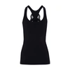 LA PERLA COTTON VEST TOP,LPAEDQ23BCK