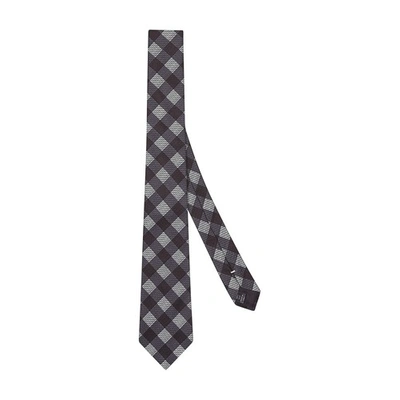 Fendi Silk Tie In Noir