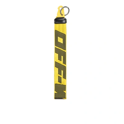 Off-white 2.0 Industrial Keychain In Yellow