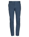 Pt Torino Pressed-crease Chinos In Blue