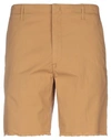 Dondup Shorts & Bermuda Shorts In Camel