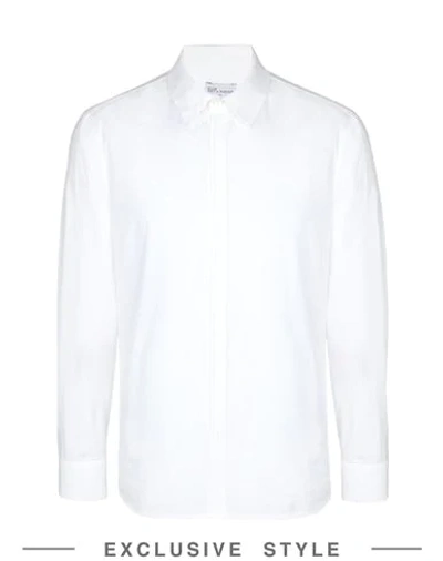 Yoox Net-a-porter For The Prince's Foundation Slim-fit Organic Cotton Shirt In White
