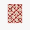 BASSHU RED AND WHITE PATCHWORK QUILT,9123516023233