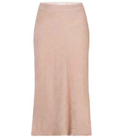 Velvet Taelyn  Midi Skirt In Pink