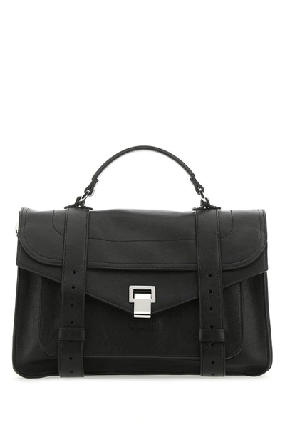 Proenza Schouler Ps1 Medium Shoulder Bag In Black