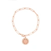 OLIVIA BURTON ROSE GOLD-TONE CHAIN BRACELET,3942598