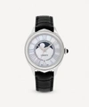 LIBERTY LASENBY MOONPHASE MOTHER-OF-PEARL LEATHER STRAP WATCH,000720770