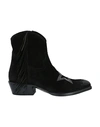 Mezcalero Ankle Boots In Black