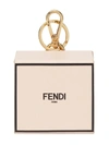 FENDI LOGO印花迷你方盒钥匙扣