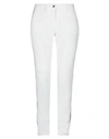 PHILIPP PLEIN PHILIPP PLEIN WOMAN PANTS WHITE SIZE XS POLYESTER, ELASTANE, BRASS, GLASS,13522032XG 3