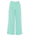 JIJIL JIJIL WOMAN PANTS TURQUOISE SIZE 12 POLYESTER, VISCOSE, ELASTANE, ACETATE, PET (POLYETHYLENE TEREPHT,13525457TU 6