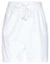 Alberta Ferretti Woman Shorts & Bermuda Shorts White Size S Cotton In White