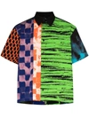 AGR MULTI-PANEL PRINT SHIRT