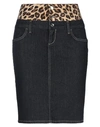 Liu •jo Denim Skirts In Blue