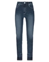 FRANKIE MORELLO FRANKIE MORELLO WOMAN JEANS BLUE SIZE 26 COTTON, ELASTANE,42822685LV 7